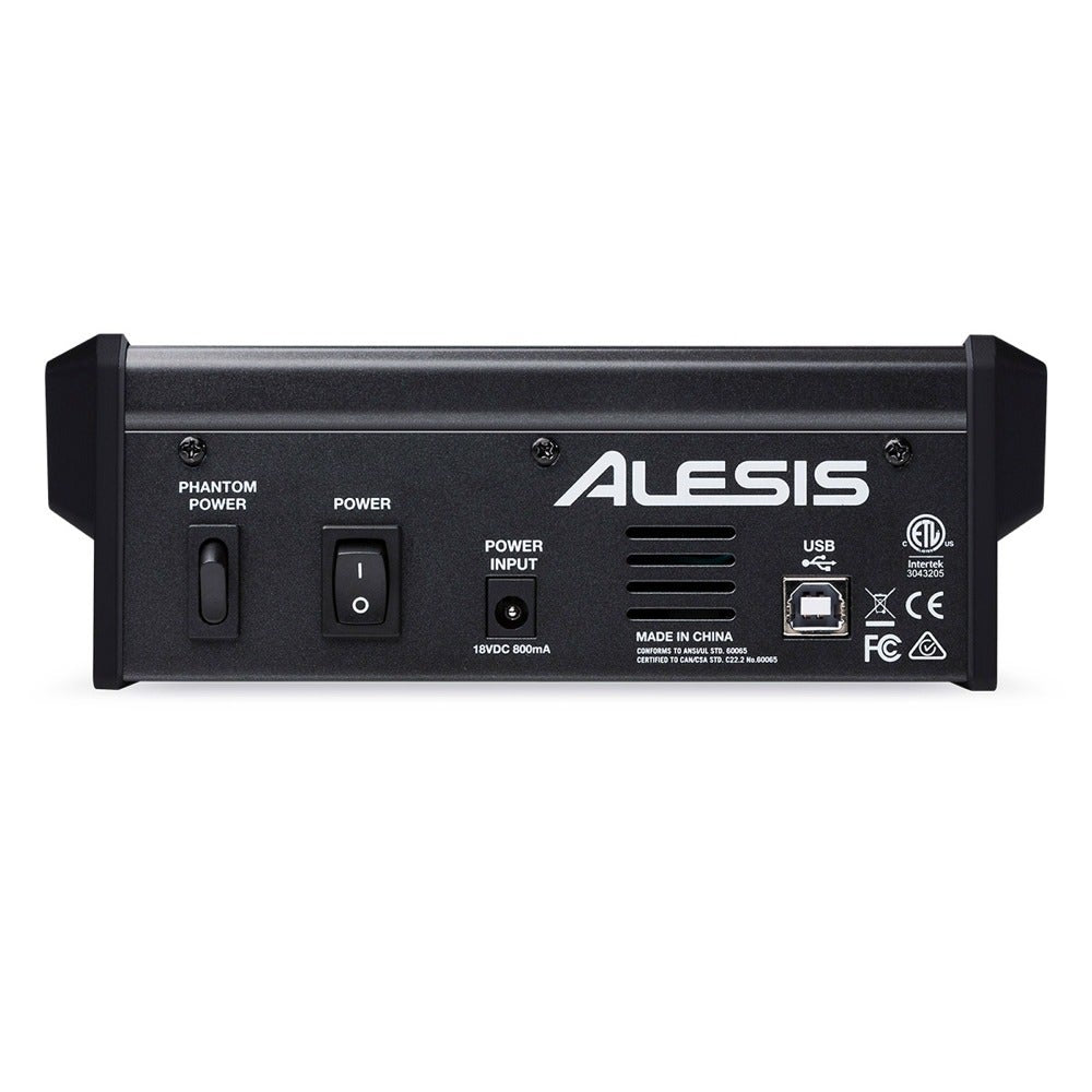 Alesis MultiMix 4 USB FX 4-Channel Mixer with Effects & USB Audio Interface