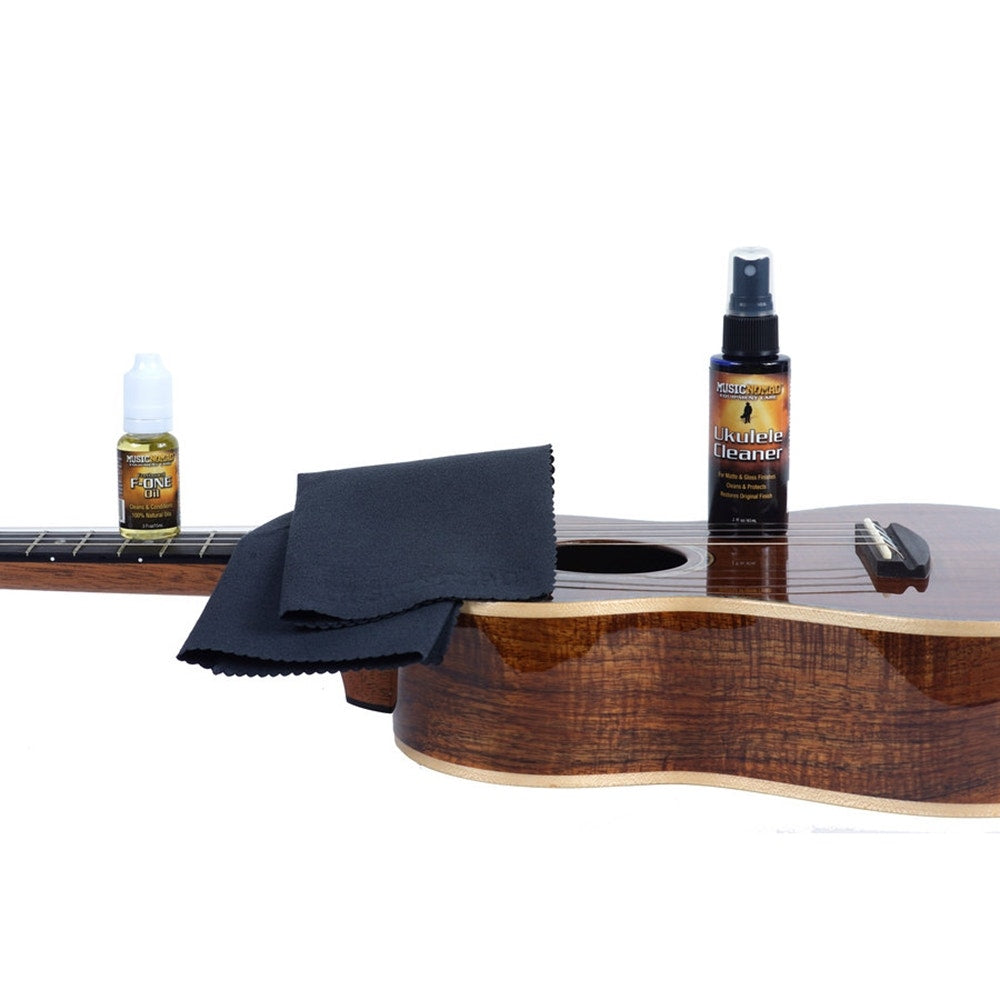 Music Nomad MN142 Premium Ukulele 3-Piece Care Kit