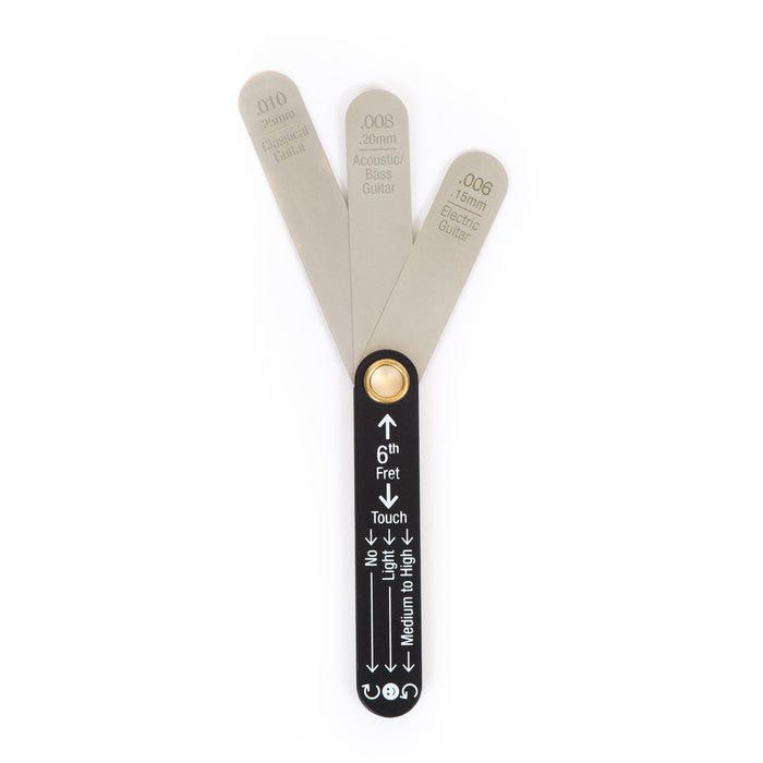Music Nomad MN600 Precision Guitar Truss Rod Gauge Set with Pick Capo