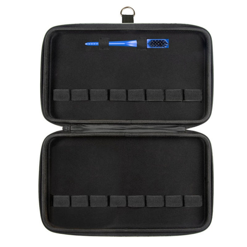 Music Nomad MN684 16-Slot Guitar Nut File Storage Case w/ Cleaning Brush
