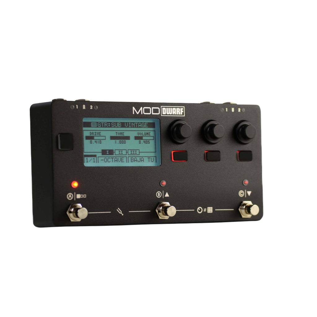 MOD Dwarf Standalone Modular Audio Processor Guitar / Synth Multi-Effects Pedal