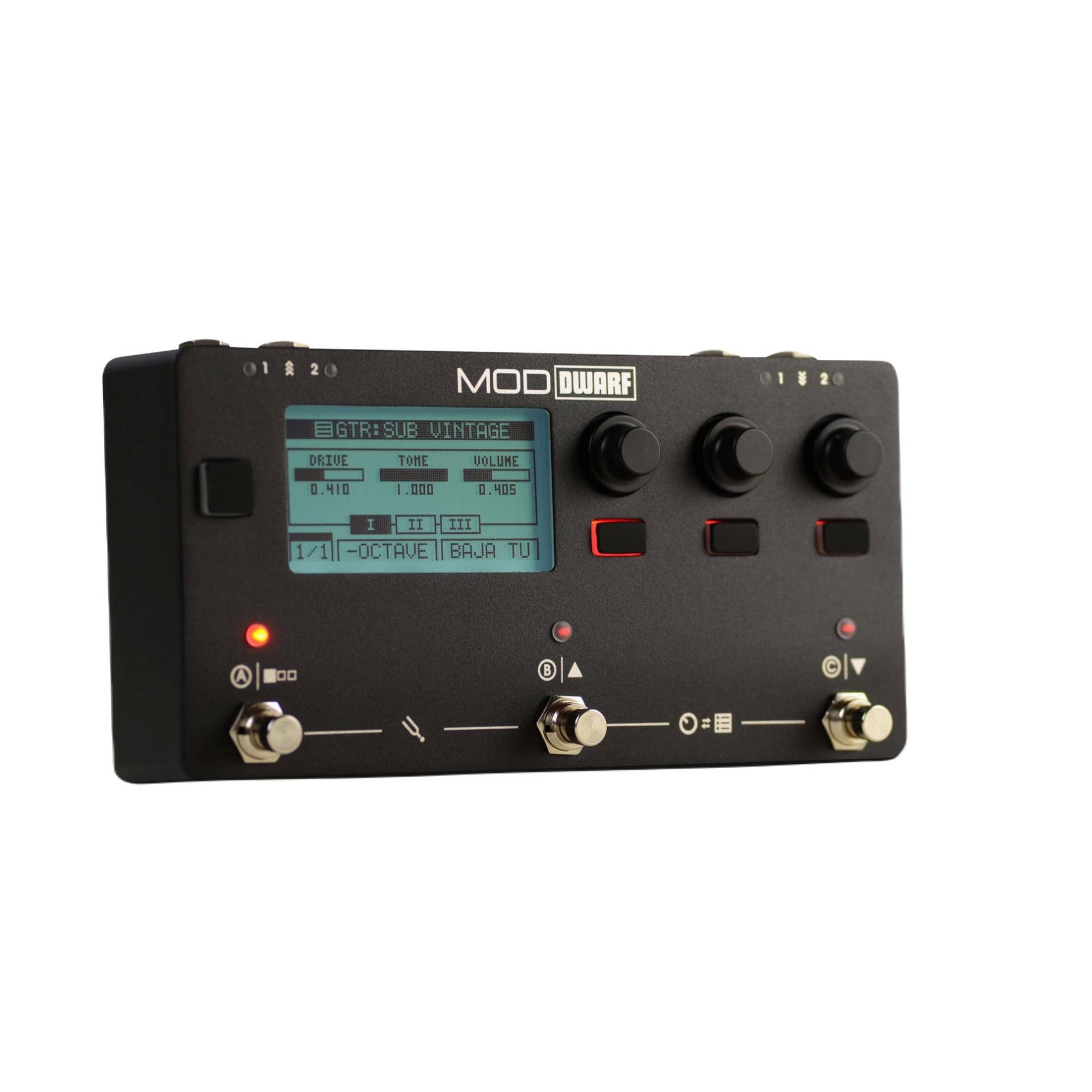 MOD Dwarf Standalone Modular Audio Processor Guitar / Synth Multi-Effects Pedal