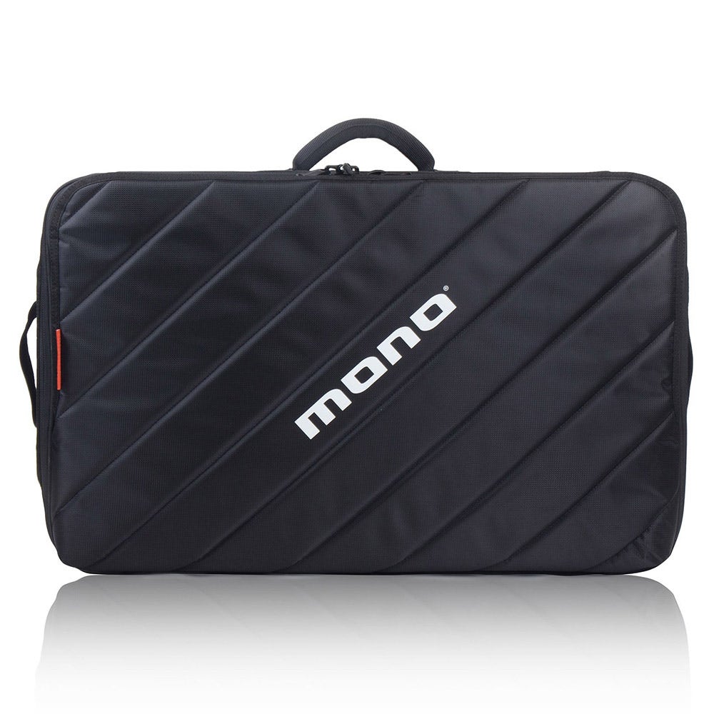 MONO PFX-PB-M-BLK-BDL Pedalboard Medium, Black and Tour Accessory Case 2.0, Black