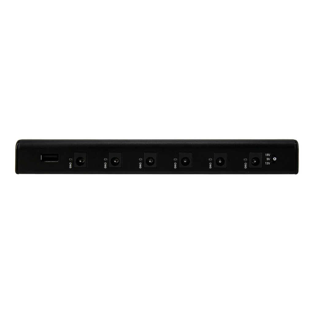 MONO PFX-PS-M-BLK-US Pedalboard Pedal Power Supply, Medium, US