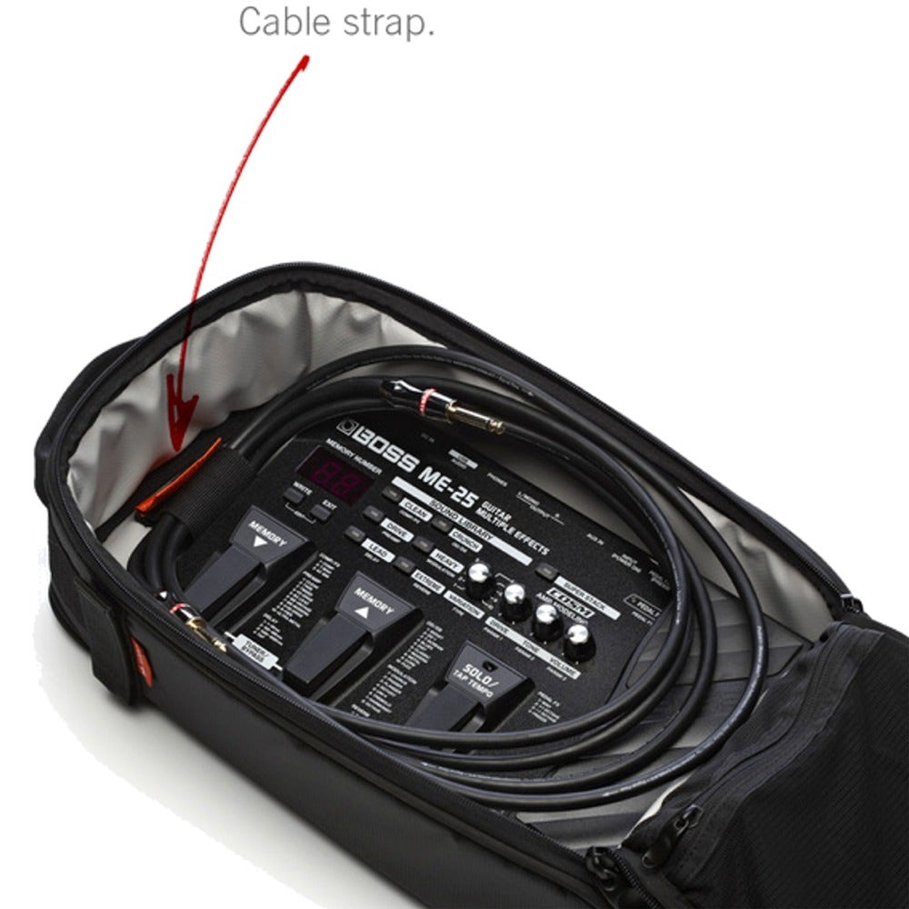 MONO Cases M80-TK1-BLK Guitar Tick Add-On Storage Module for Mono Guitar Cases Steel Gray