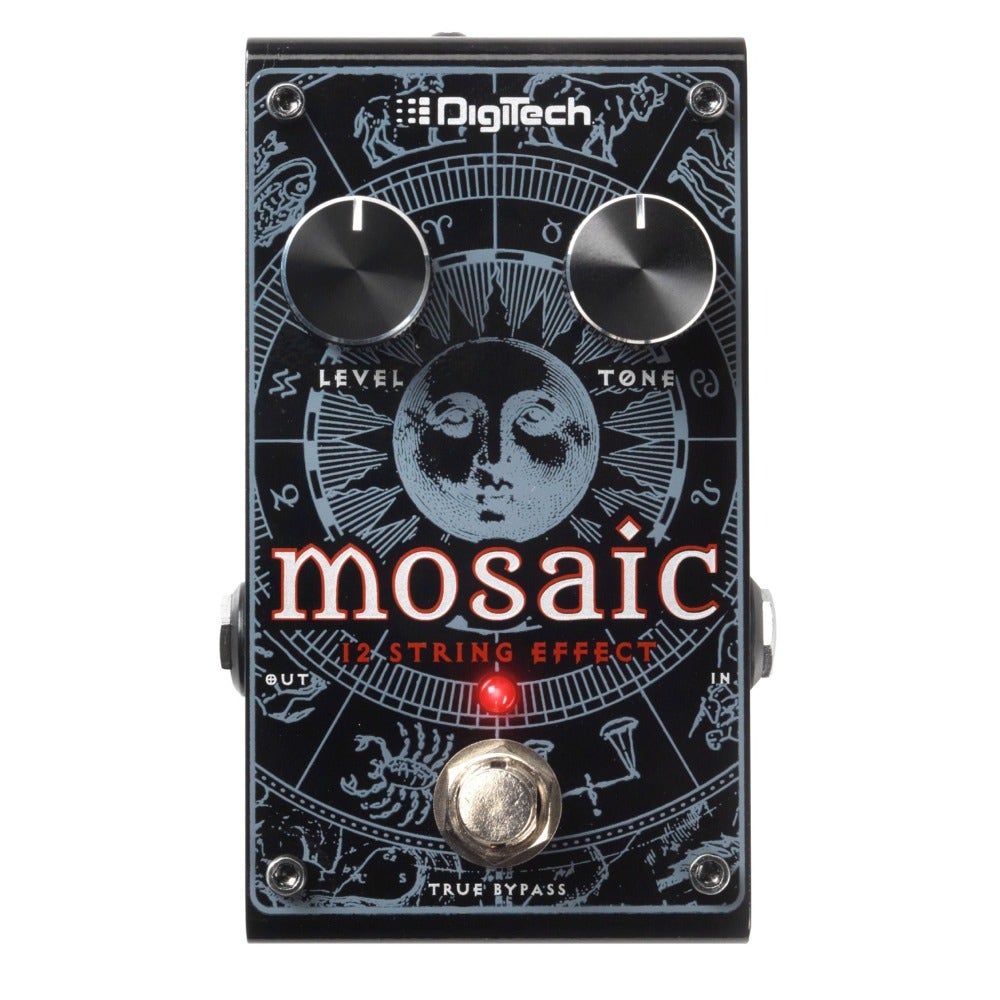 Digitech Mosaic Polyphonic 12-String Pitch Shift Guitar Effect Pedal