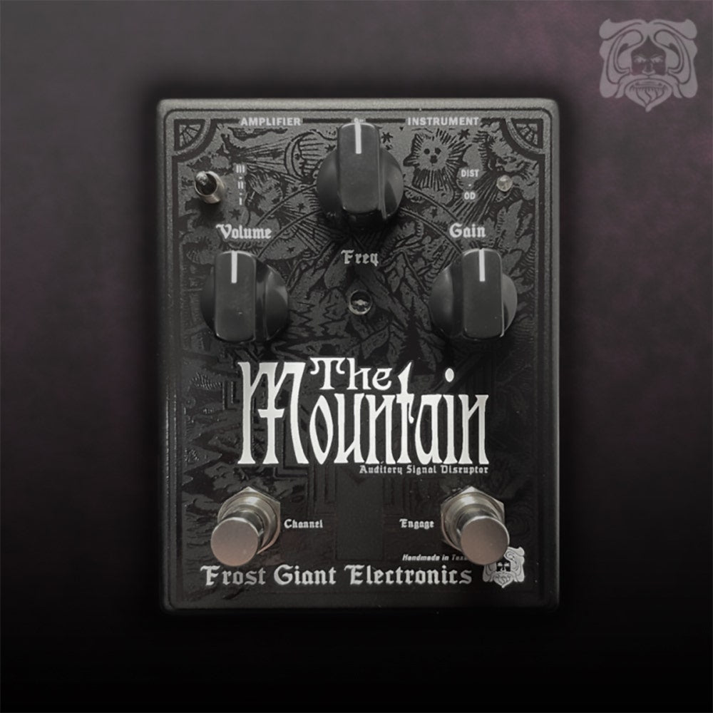 Frost Giant Electronics The Mountain Pedal, Highly Tuned Distortion