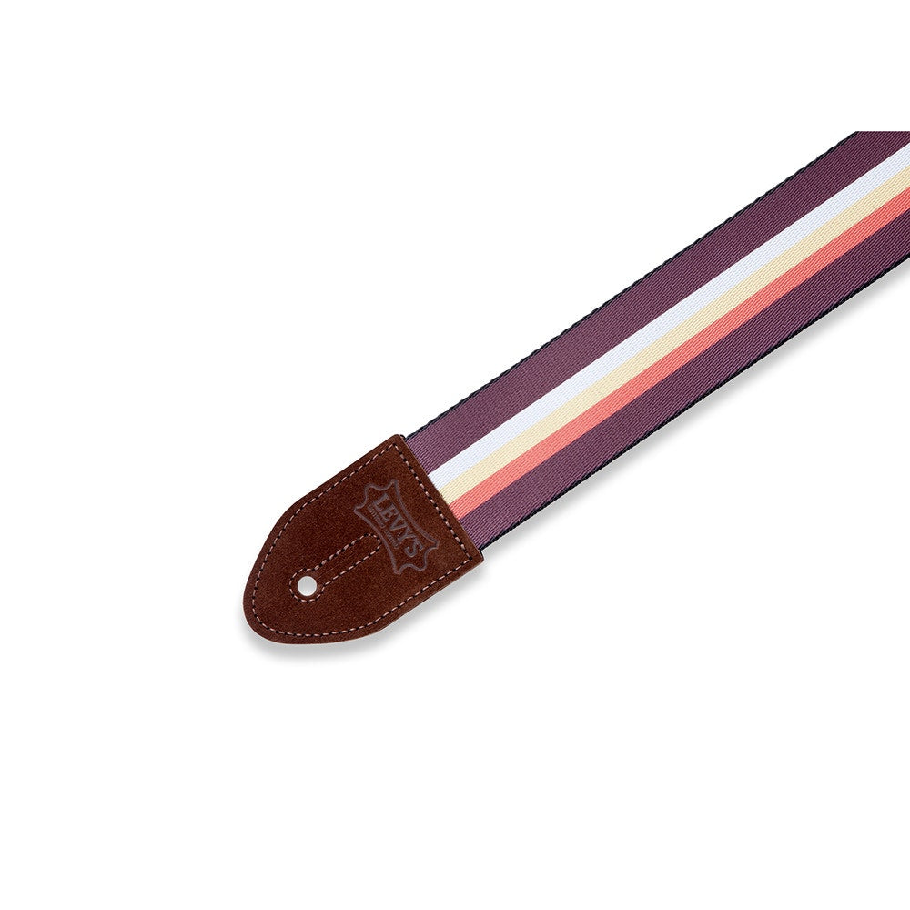 Levy's Leathers MP2-001 Print Series 3-Bar Stripe Guitar Strap