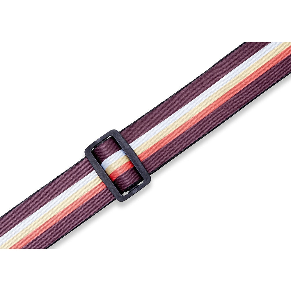 Levy's Leathers MP2-001 Print Series 3-Bar Stripe Guitar Strap