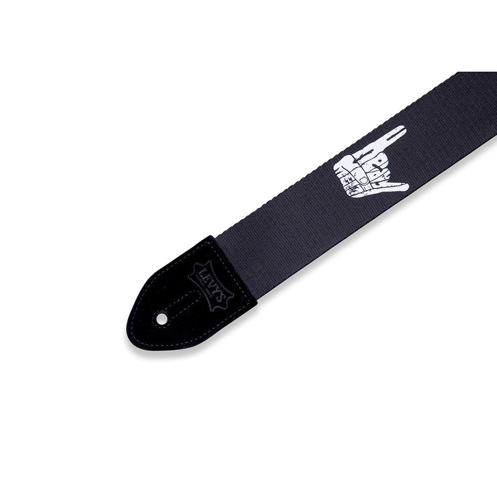 Levy's Leathers MP2-006 Print Series Heavy Metal Guitar Strap