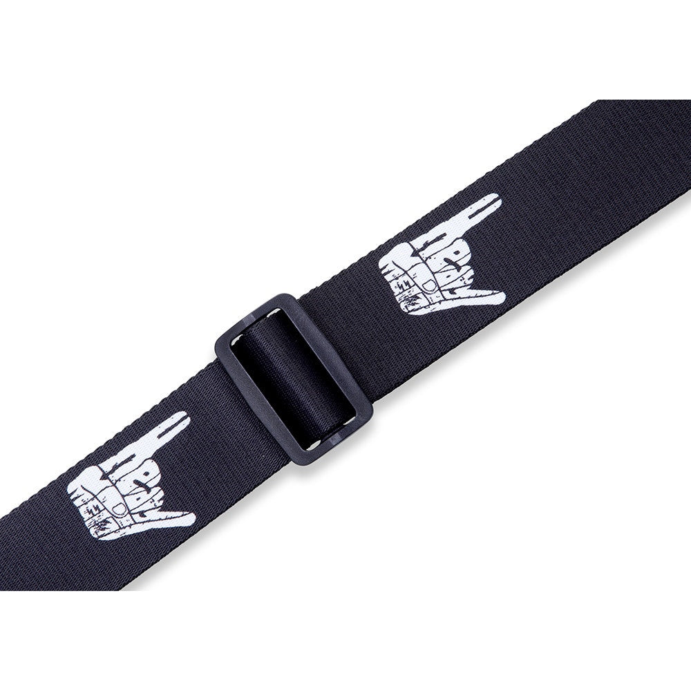 Levy's Leathers MP2-006 Print Series Heavy Metal Guitar Strap