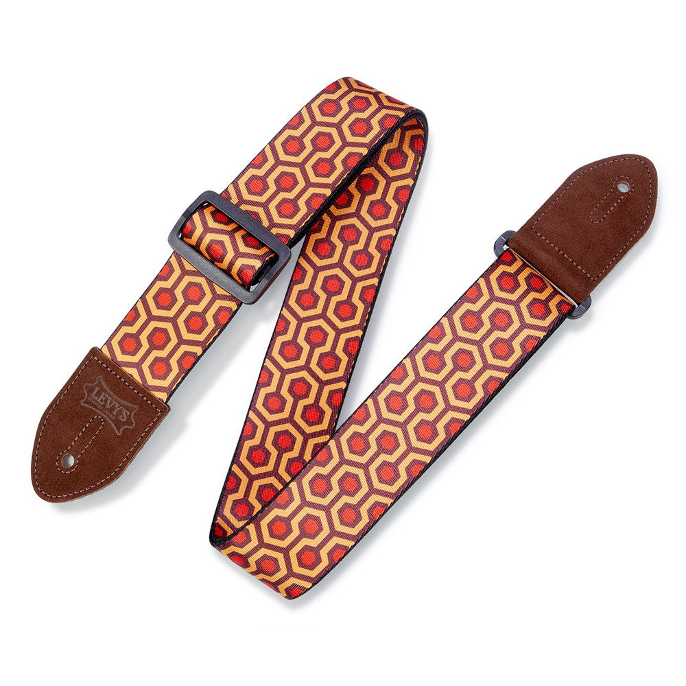 Levy's Leathers MP2-007 Print Series Hex Guitar Strap