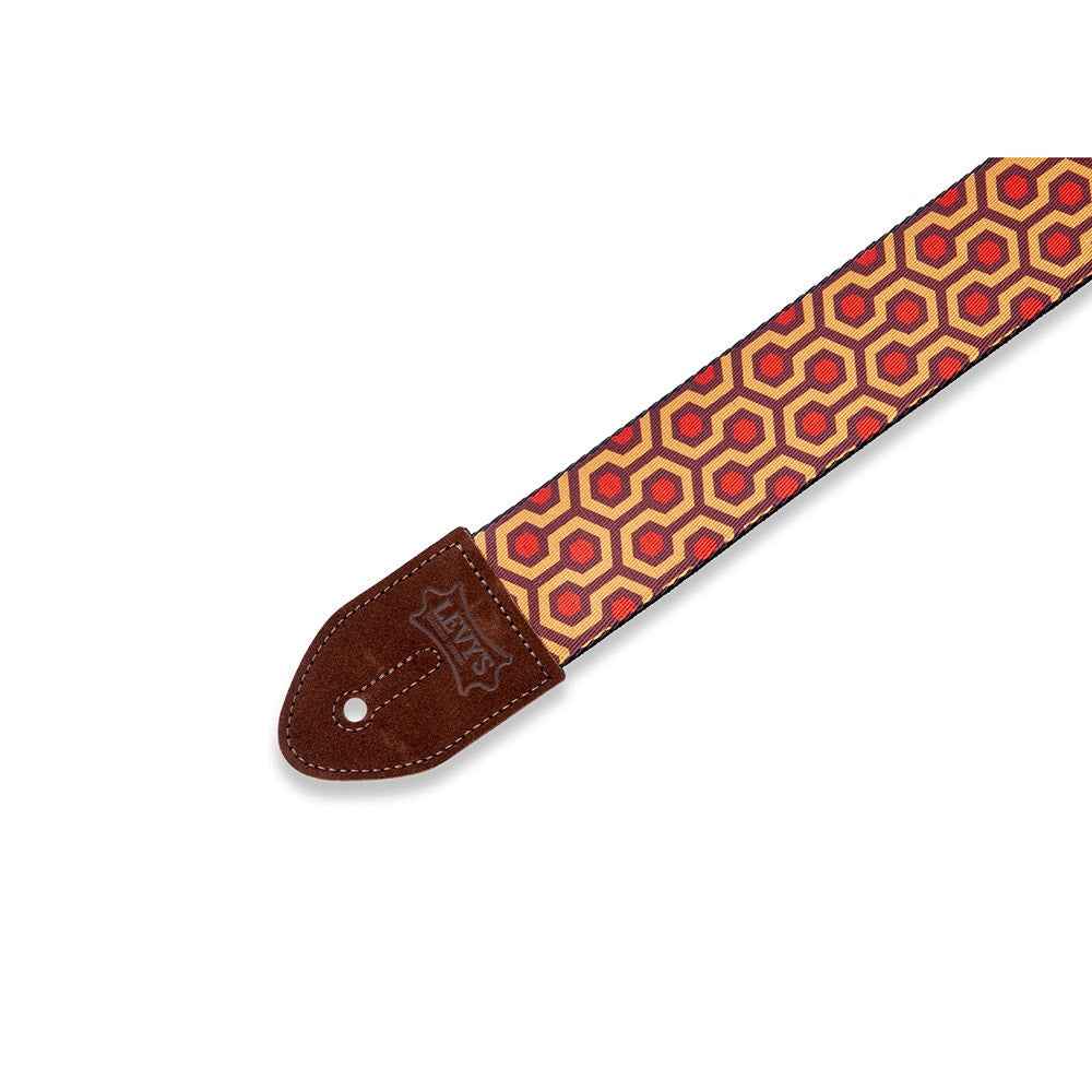 Levy's Leathers MP2-007 Print Series Hex Guitar Strap