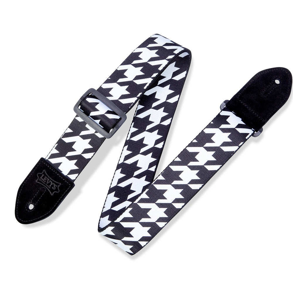 Levy's Leathers MP2-008 Print Series Houndstooth Guitar Strap