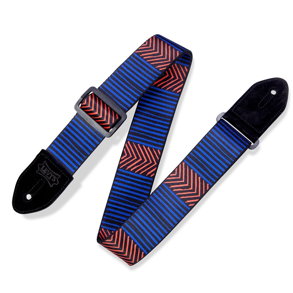 Levy's Leathers MP2TC-001 Print Series Tribal Chevron Guitar Strap