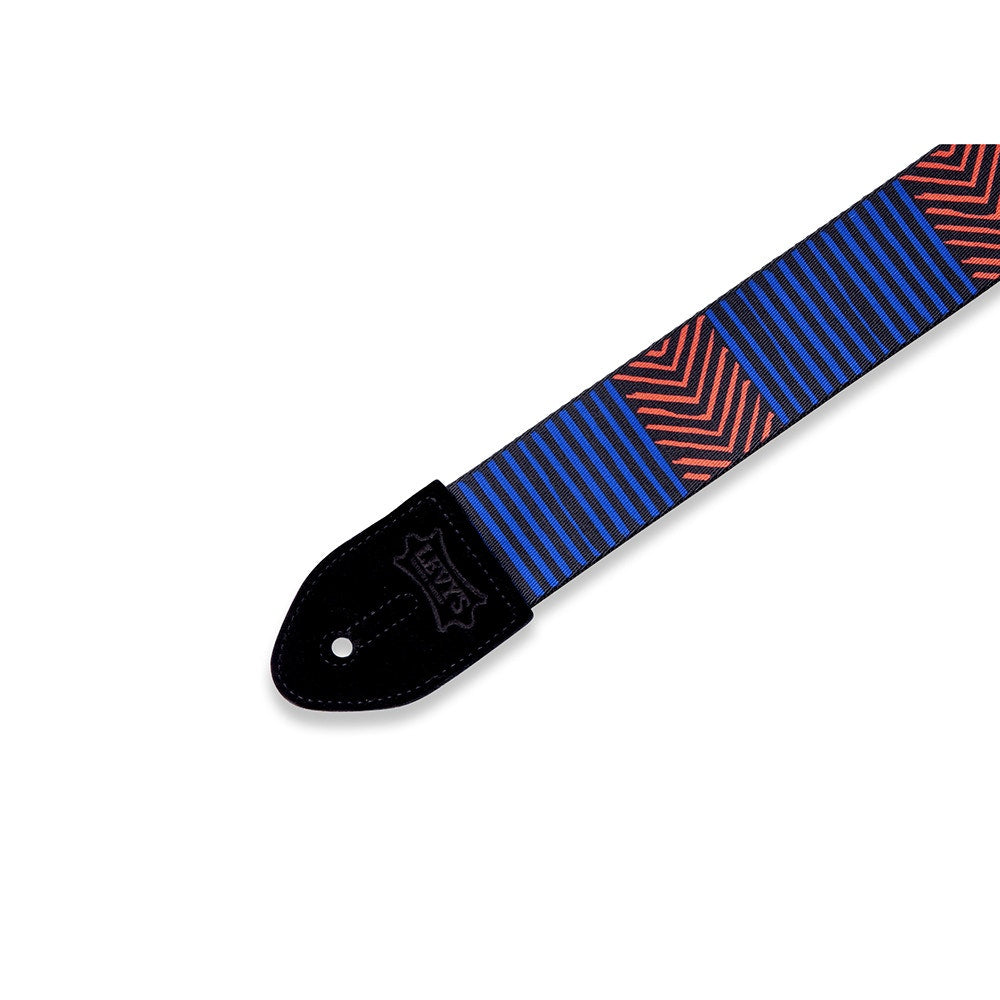 Levy's Leathers MP2TC-001 Print Series Tribal Chevron Guitar Strap