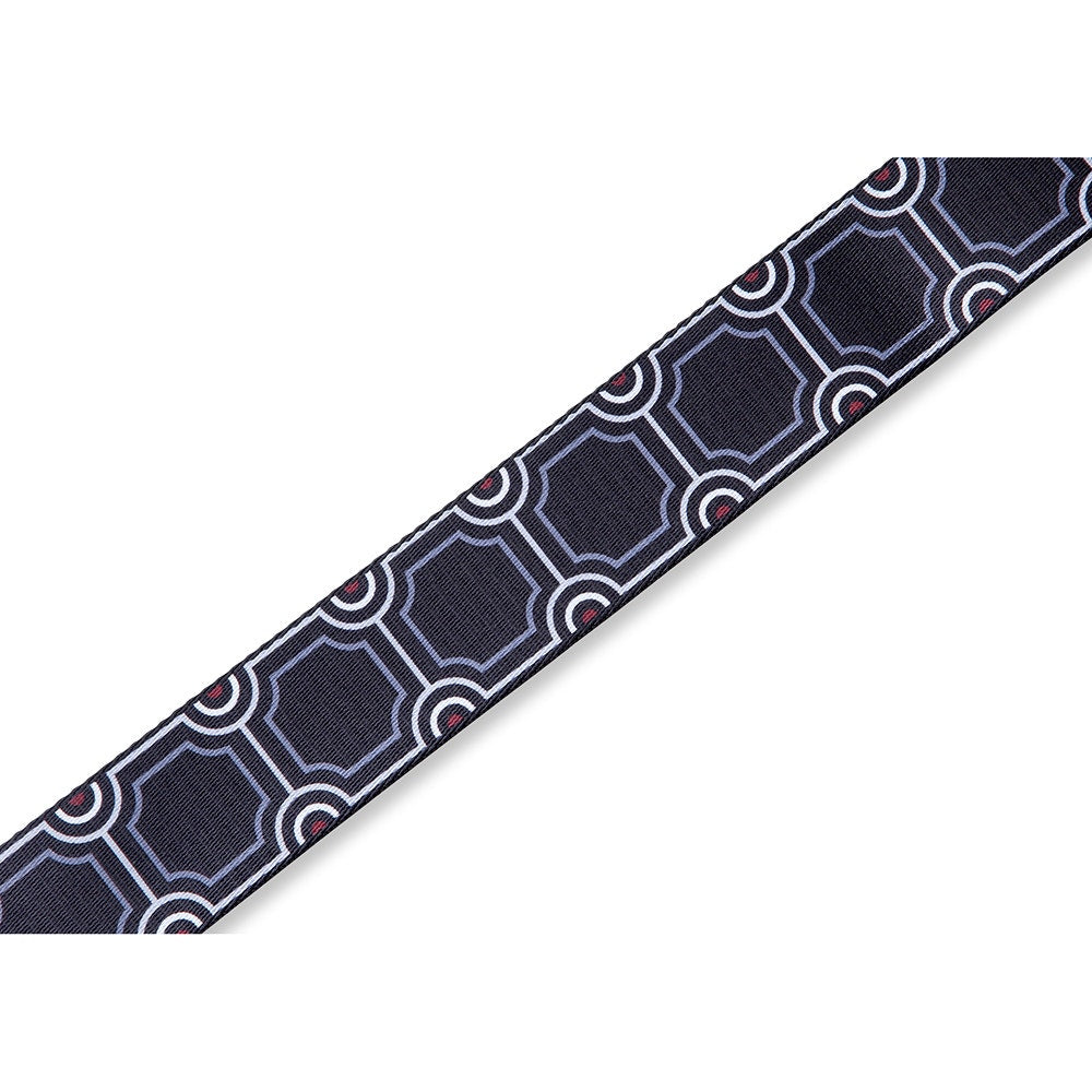 Levy's Leathers MPDP2-001 Print Series Deco Pillar Guitar Strap