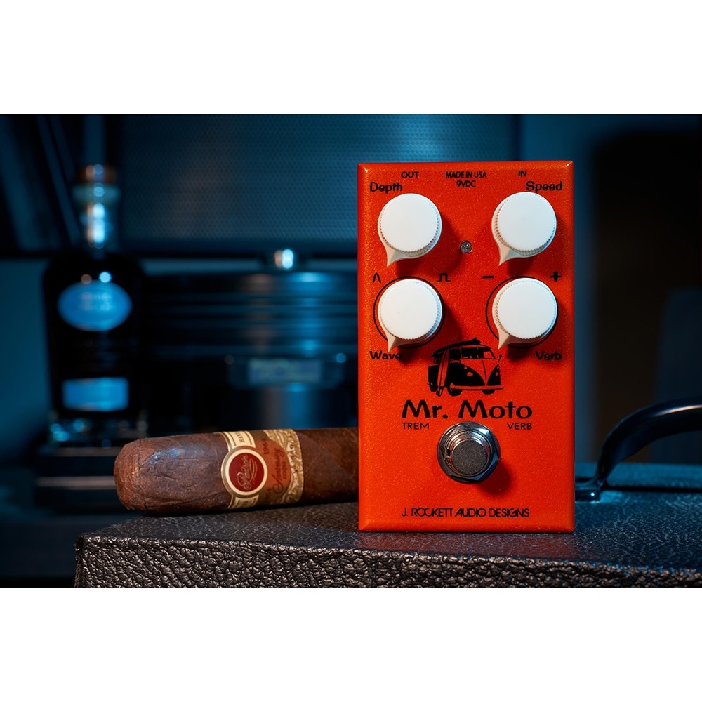 J. Rockett Audio Designs Mr. Moto Tremolo Guitar Effects Pedal