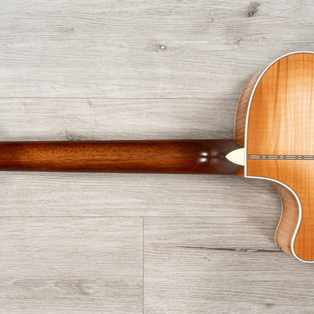 Martin Custom Shop GP-28 Grand Performance Cutaway Acoustic Guitar, Pacific Big Leaf Flamed Maple, Toasted Burst