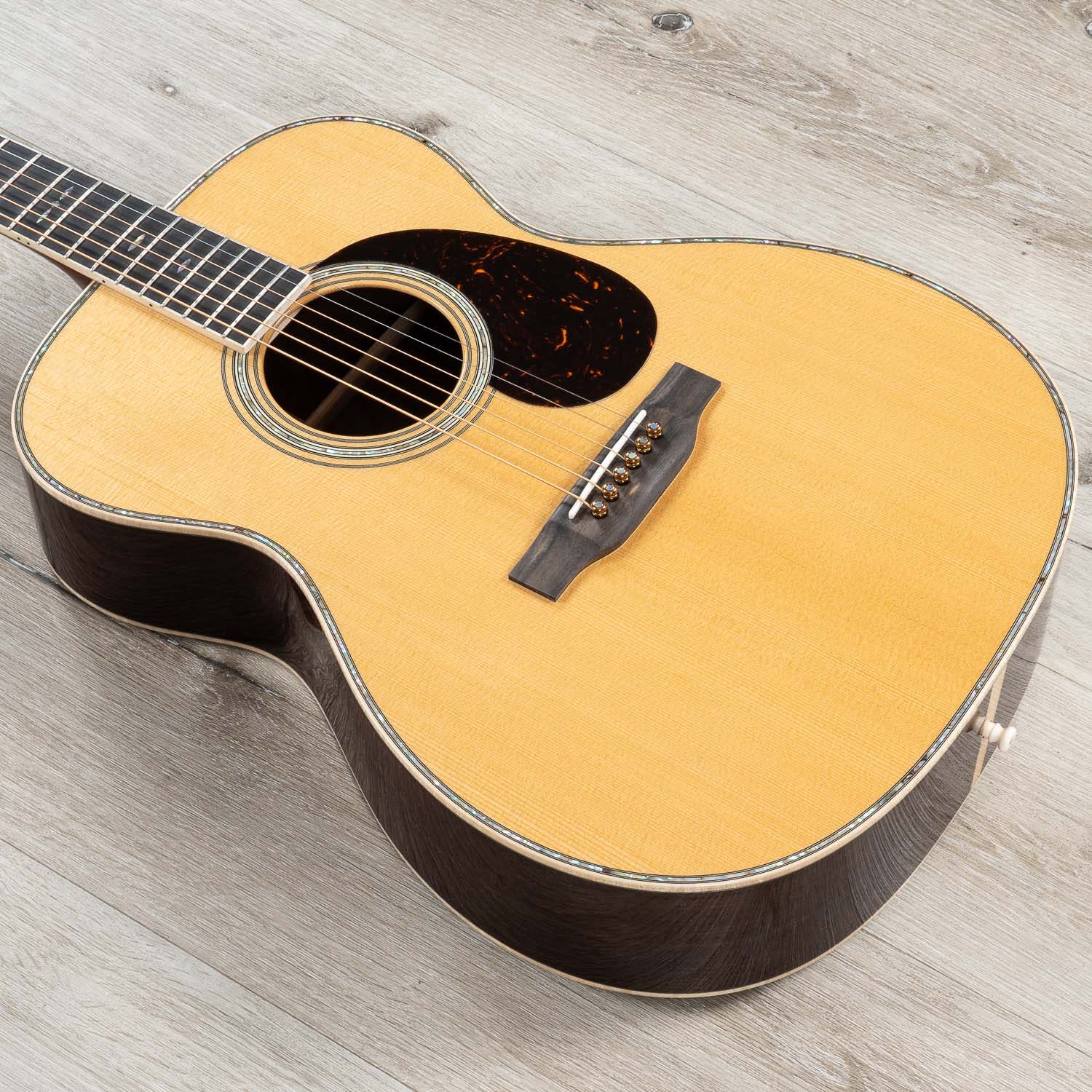 Martin Custom Shop 000-41 Inspired Acoustic Guitar, Wild Grain Indian Rosewood, VTS Sitka Spruce