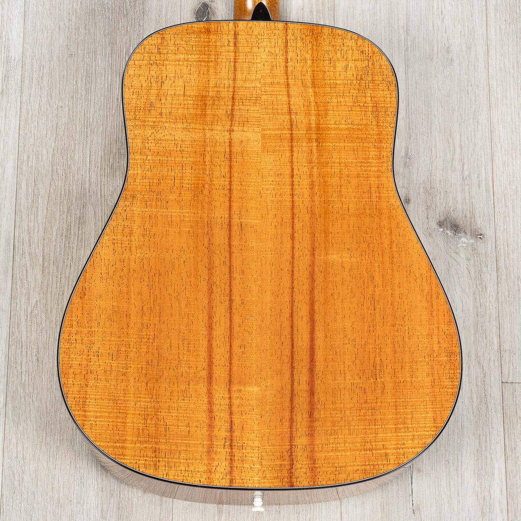 Martin Custom Shop D-28 Inspired Dreadnought Acoustic Guitar, Flamed Koa Back & Sides, VTS Sitka Spruce Top