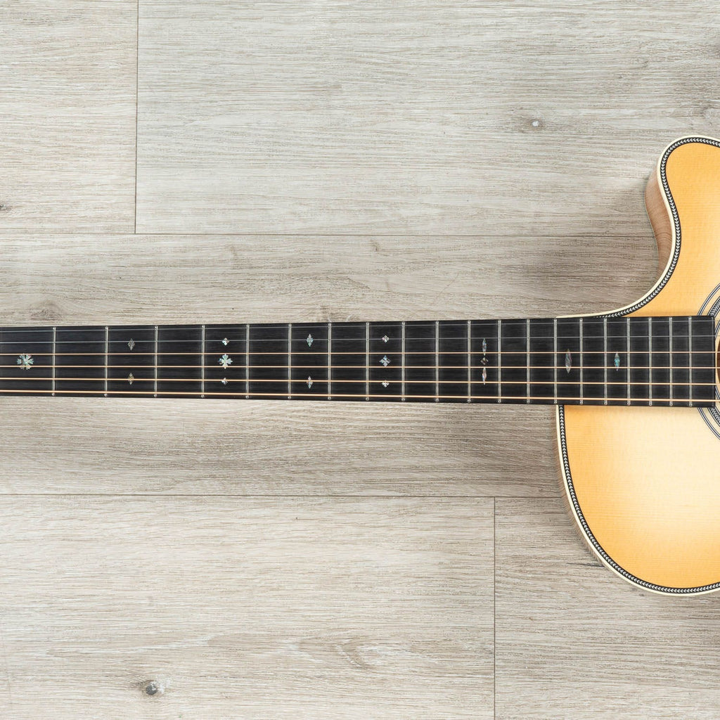 Martin Custom Shop GP-28 Grand Performance Venetian Cutaway Acoustic Guitar, Pacific Big Leaf Flamed Maple, Toasted Burst
