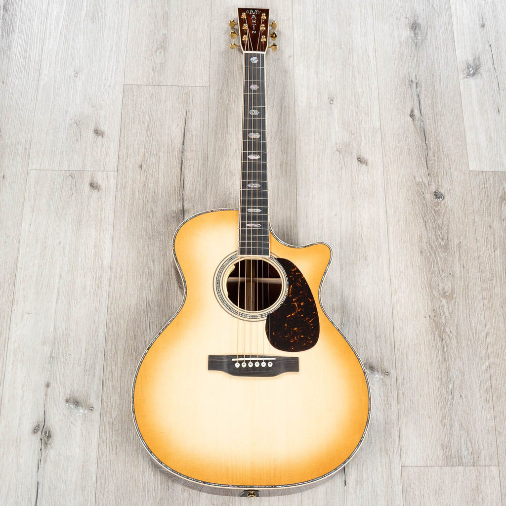 Martin Custom Shop GP-41 Grand Performance Cutaway Acoustic-Electric Guitar, Guatemalan Rosewood, Italian Alpine Spruce, Toasted Burst