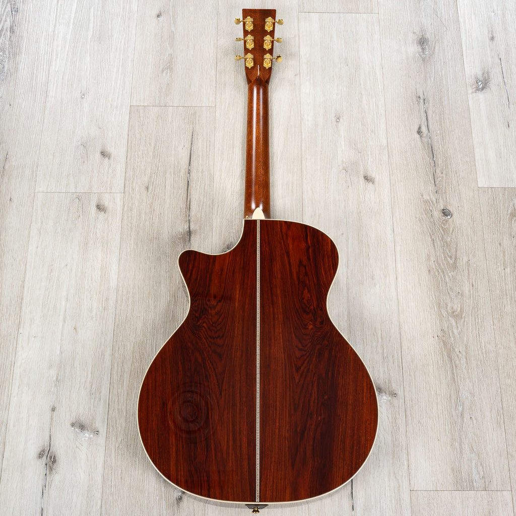 Martin Custom Shop GP-41 Grand Performance Cutaway Acoustic-Electric Guitar, Guatemalan Rosewood, Italian Alpine Spruce, Toasted Burst