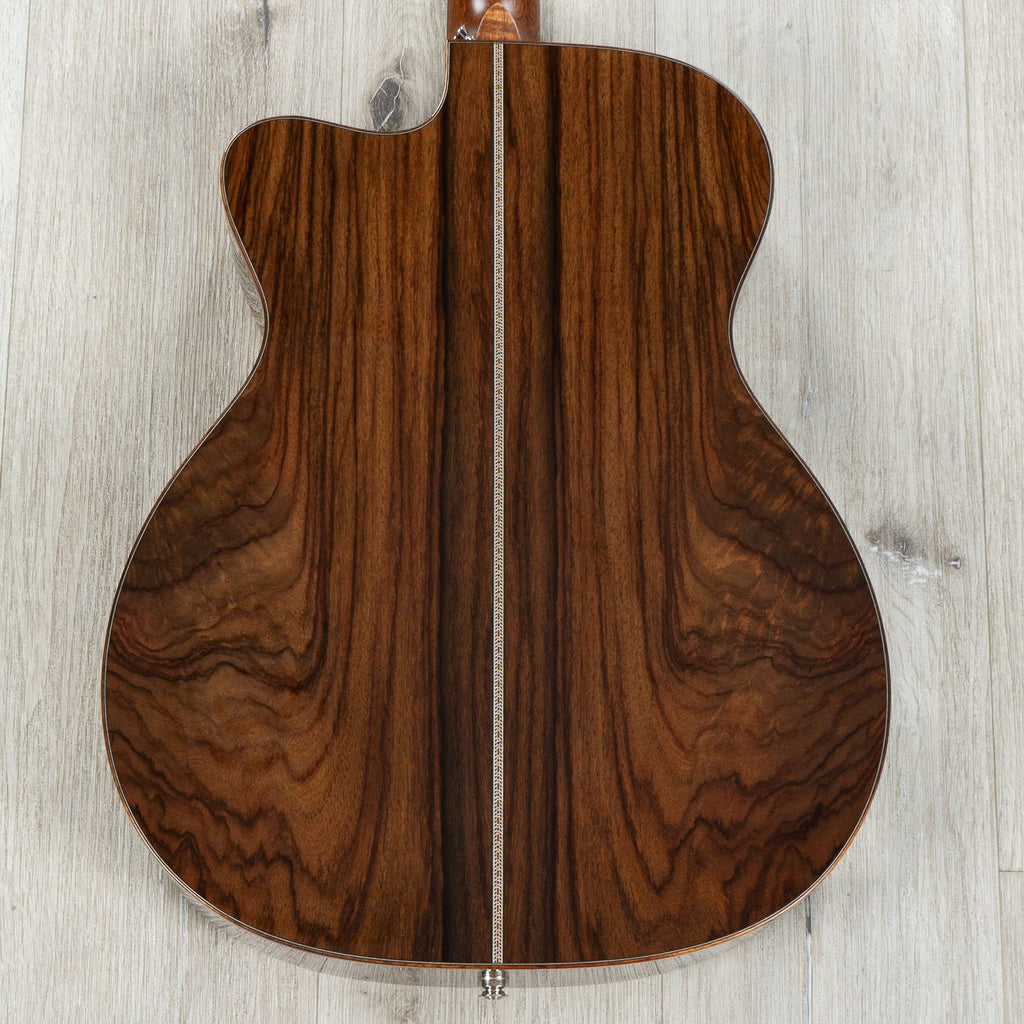 Martin Custom Shop OM-28 Venetian Cutaway Acoustic-Electric Guitar, Wild Grain Rosewood Sides & Back