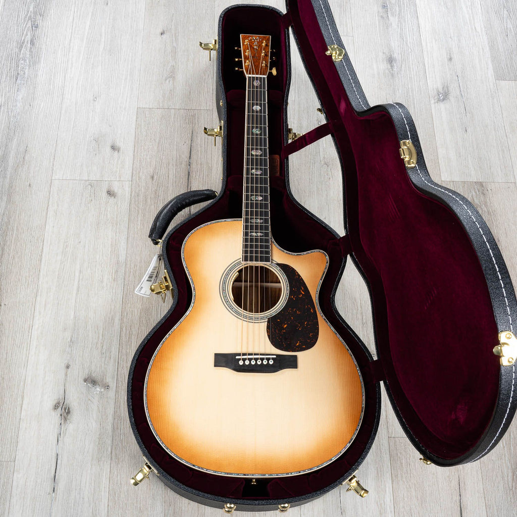 Martin Custom Shop GP-41 Grand Performance Cutaway Acoustic-Electric Guitar, Guatemalan Rosewood, Toasted Burst