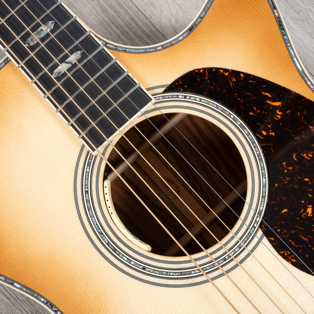 Martin Custom Shop GP-41 Grand Performance Cutaway Acoustic-Electric Guitar, Guatemalan Rosewood, Toasted Burst