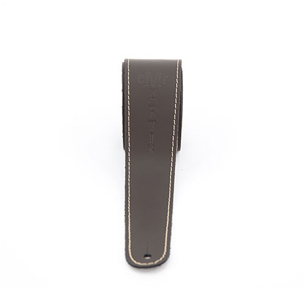 Martin Guitars 18A0045 Extendable Brown Slim Style Guitar Bass Strap, 54'' Length