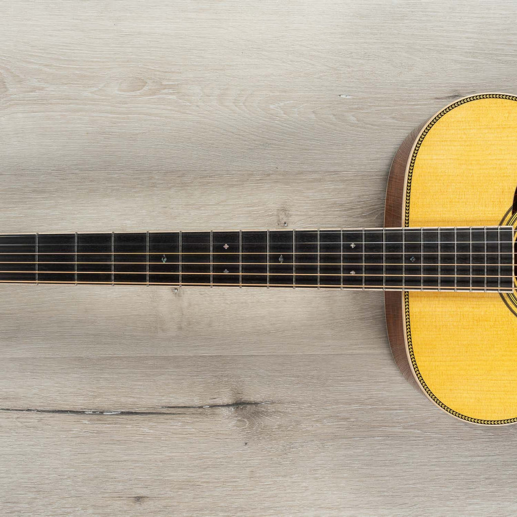 Martin Custom Shop D-28 Inspired Quilt Bubinga Dreadnought Acoustic Guitar, Sitka Spruce Top