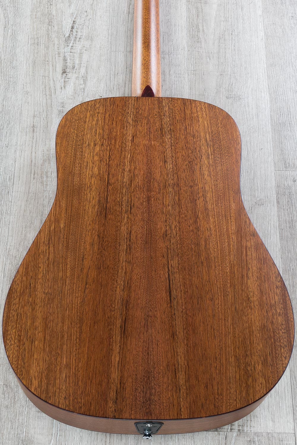 Martin D-16E Burst Acoustic Electric Guitar, All Ovangkol Body, Mahogany Burst Finish