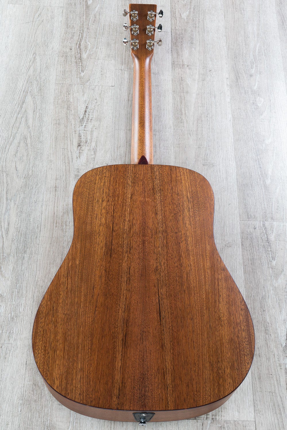 Martin D-16E Burst Acoustic Electric Guitar, All Ovangkol Body, Mahogany Burst Finish