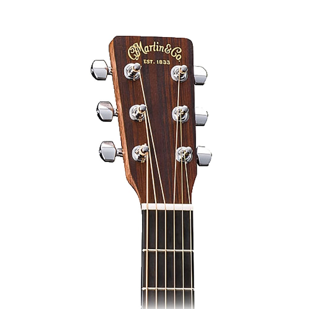 Martin D Jr. E 6-String Acoustic-Electric Guitar with Gig Bag - Natural