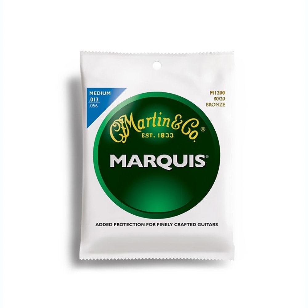 Martin M1200 Marquis 80/20 Bronze Acoustic Strings, Medium (13-56)