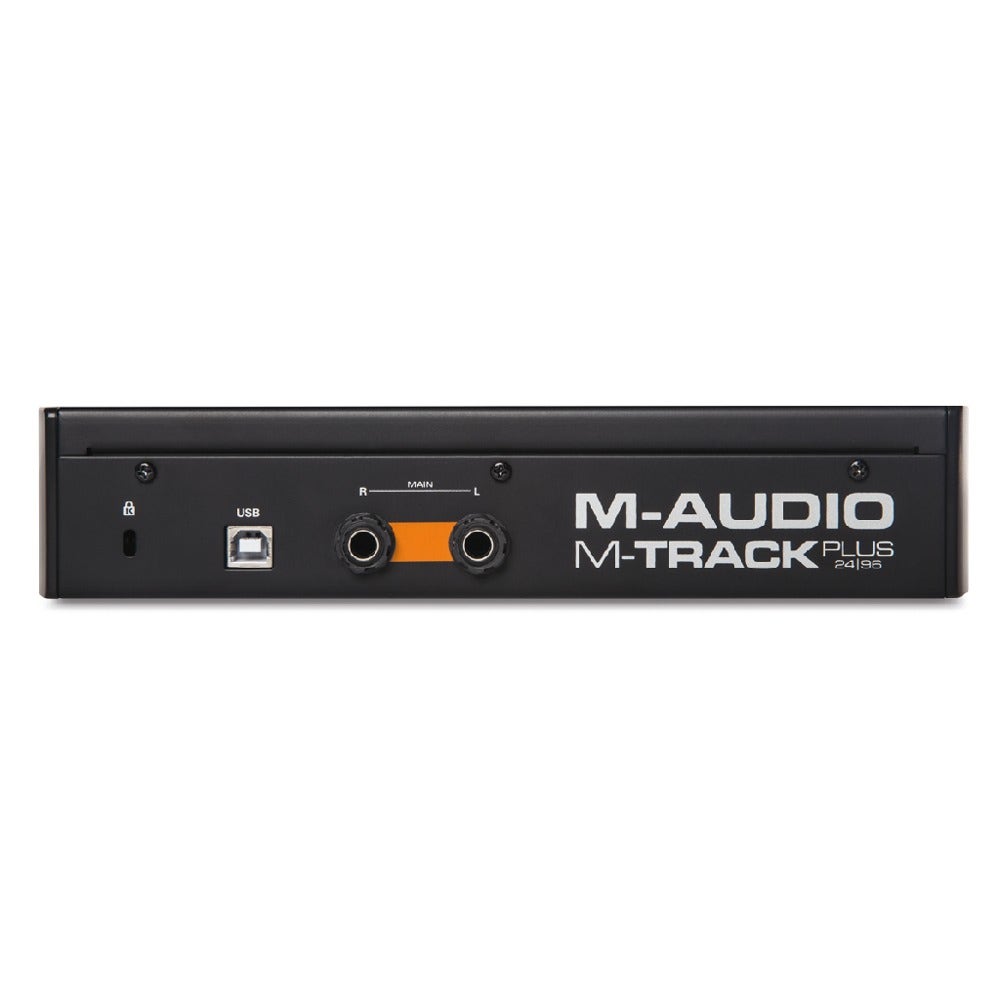 M-Audio M-Track Plus MKII Two-Channel USB 2.0 Audio Interface with 24-bit/96 kHz Resolution