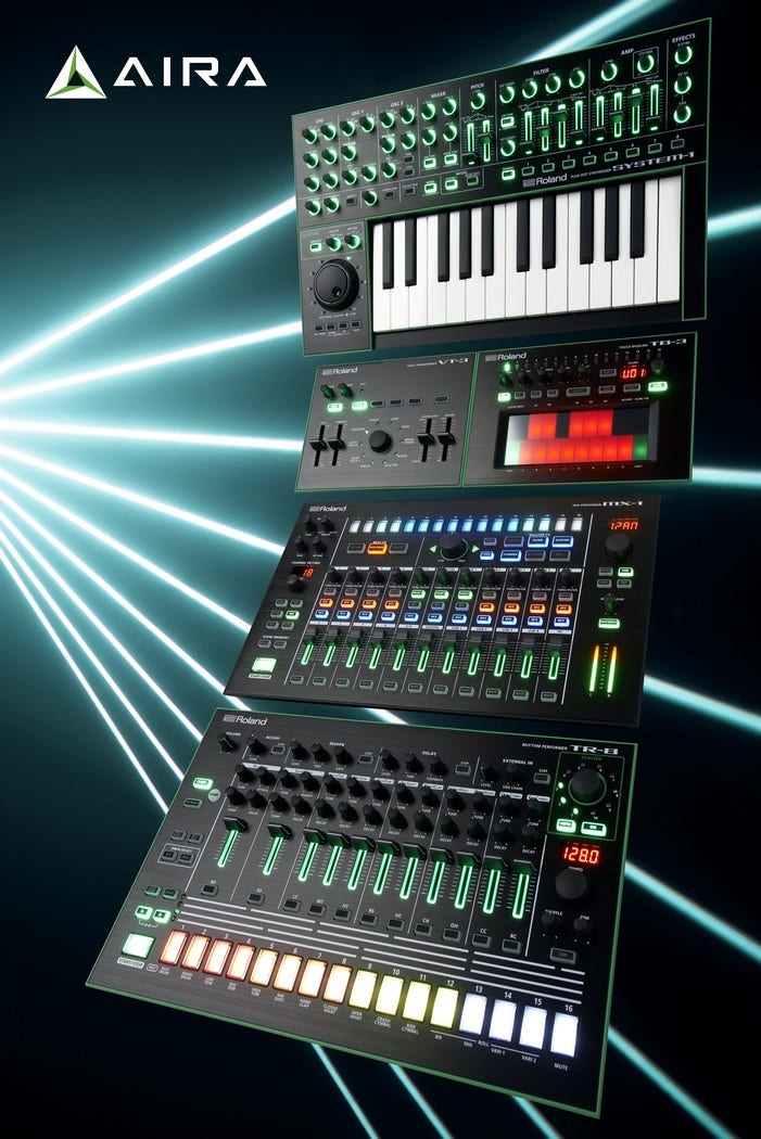 Roland AIRA MX-1 Mix Performer 18-Channel Performance Mixer