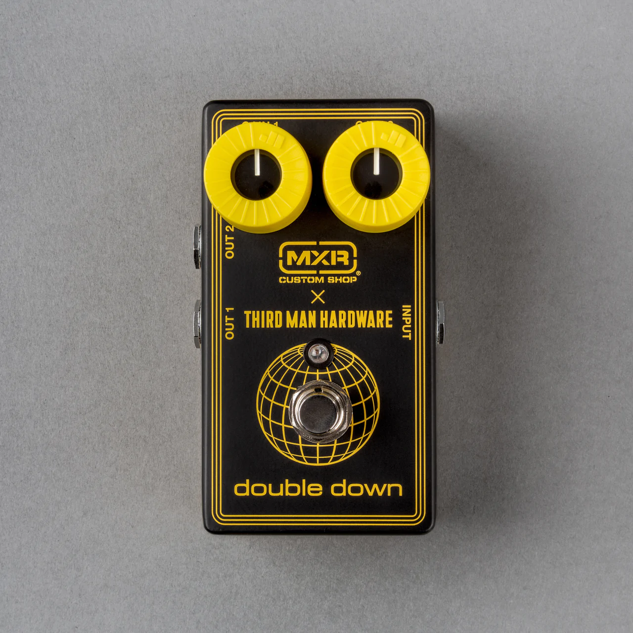 MXR x Third Man Hardware Double Down Dual Individual Boost Guitar Effect Pedal