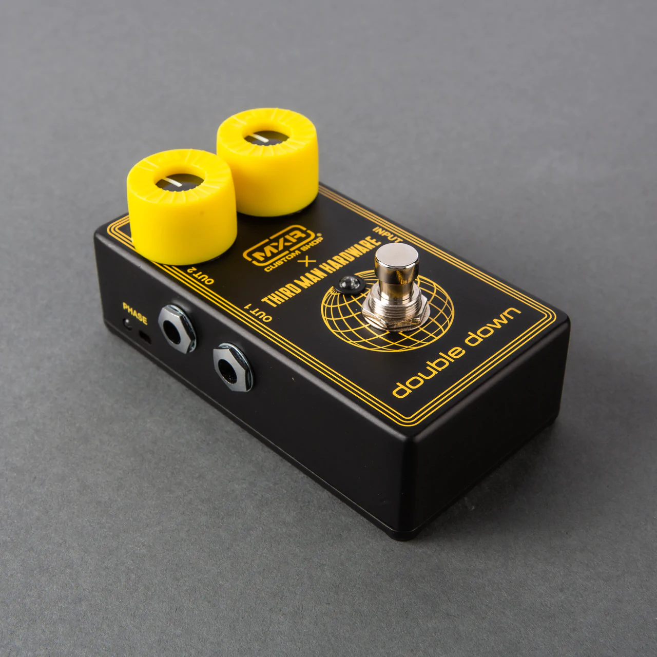 MXR x Third Man Hardware Double Down Dual Individual Boost Guitar Effect Pedal