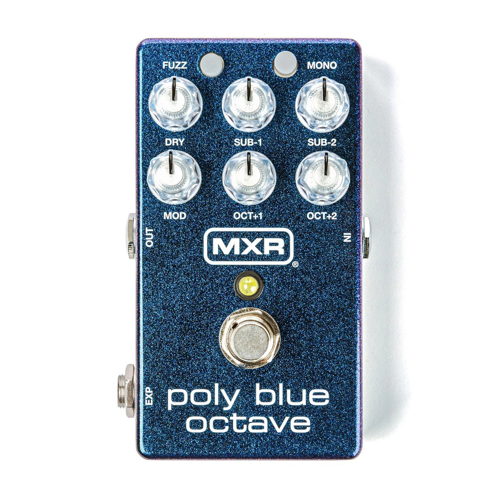 Dunlop MXR M306 Poly Blue Octave Guitar Effects Pedal