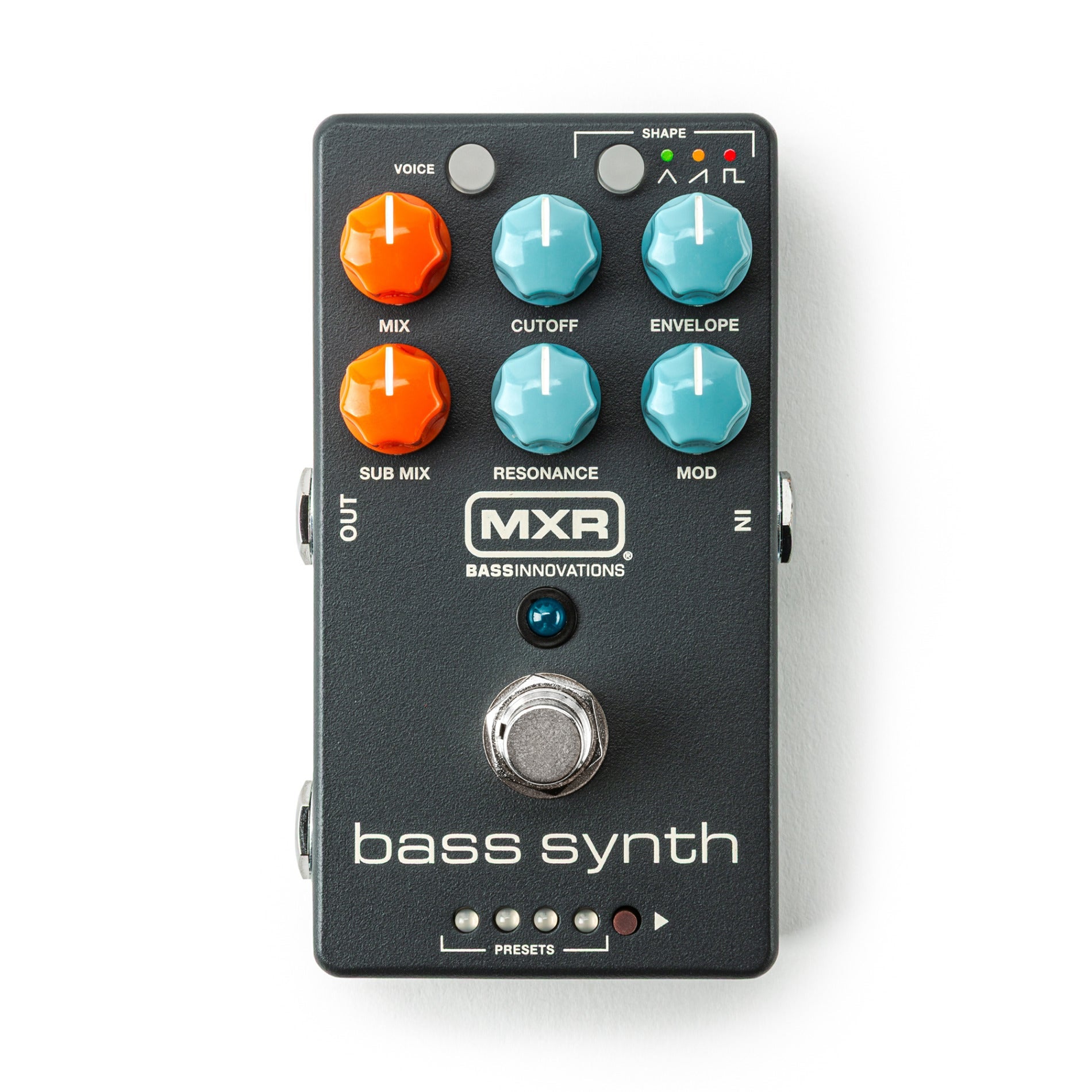 MXR Bass Synth Monophonic Analog-Style Synth Bass Effect Pedal