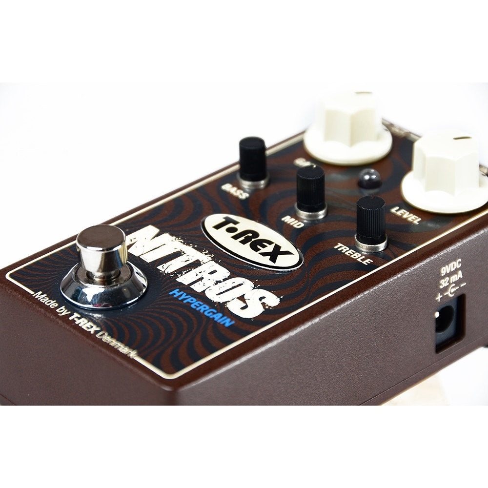 T-Rex Engineering Nitros Hyper Gain Distortion Guitar Effects Pedal