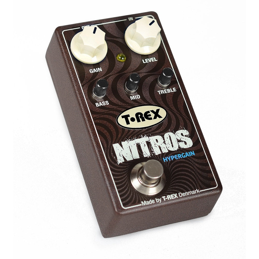 T-Rex Engineering Nitros Hyper Gain Distortion Guitar Effects Pedal