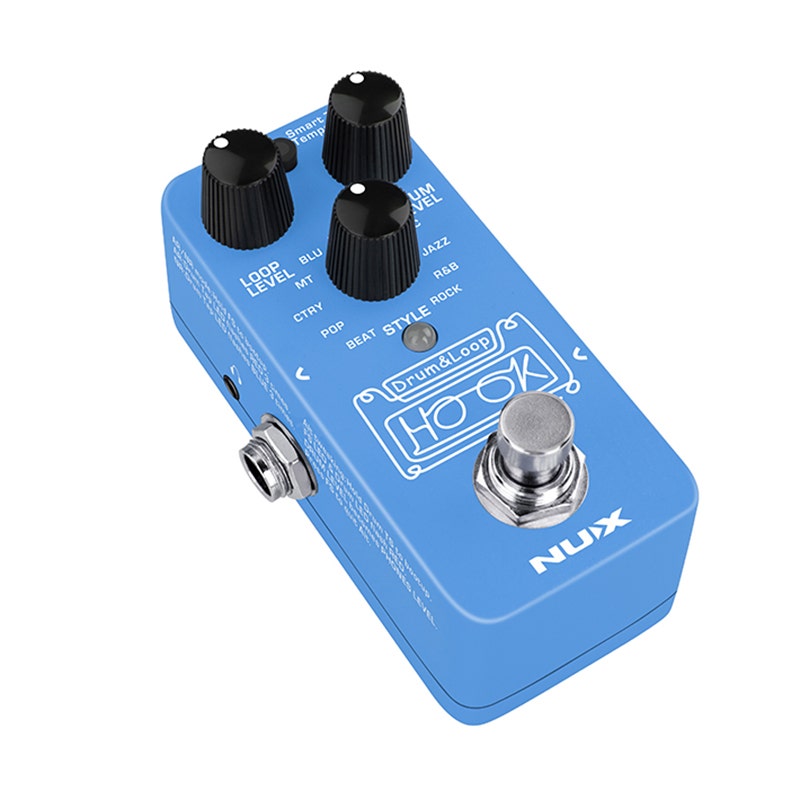 NUX NDL-3 HOOK Drum & Loop Mini Guitar Looper Pedal with Tempo Detection
