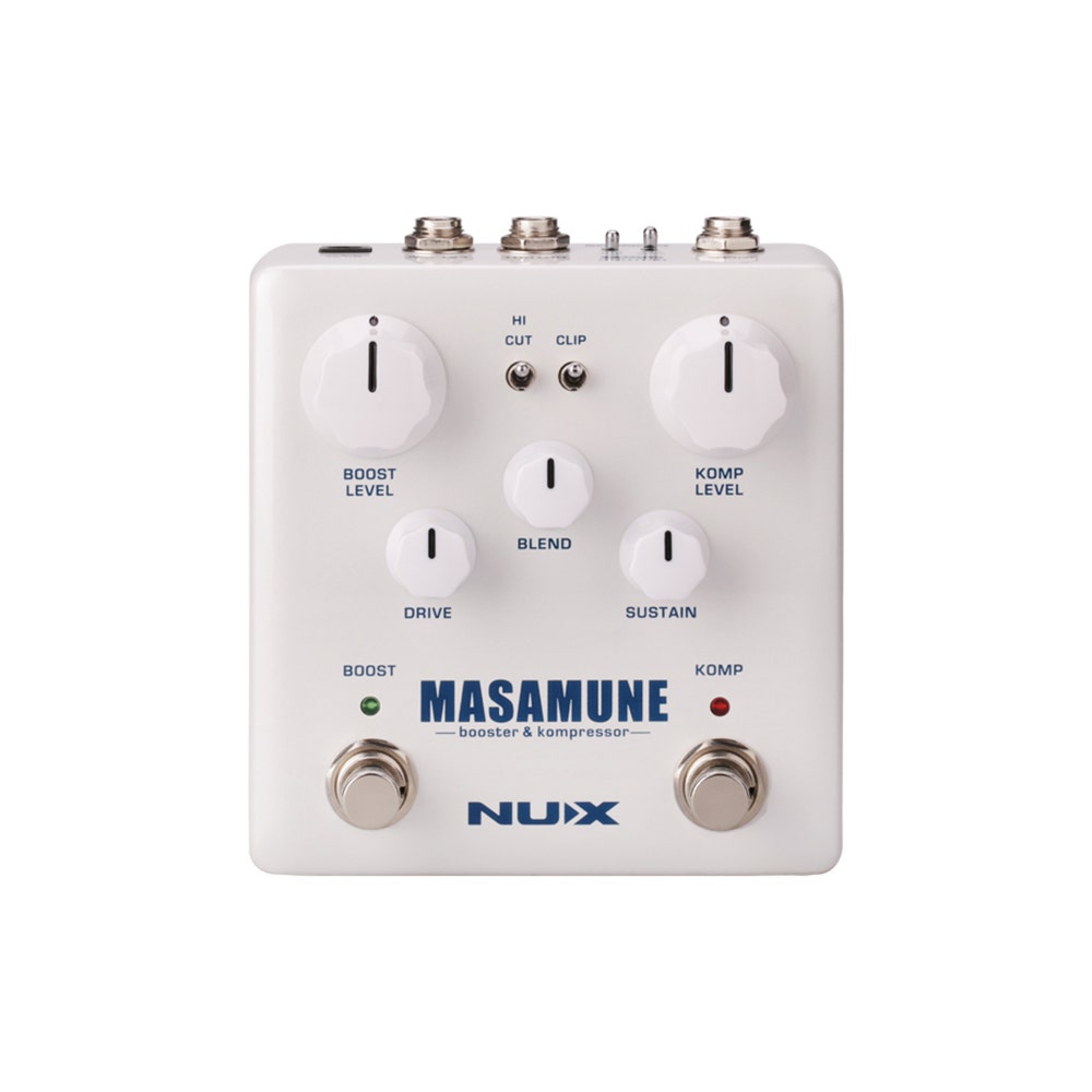 NuX Effects Masamune NBK-5 Boost and Compressor Guitar Effects Pedal