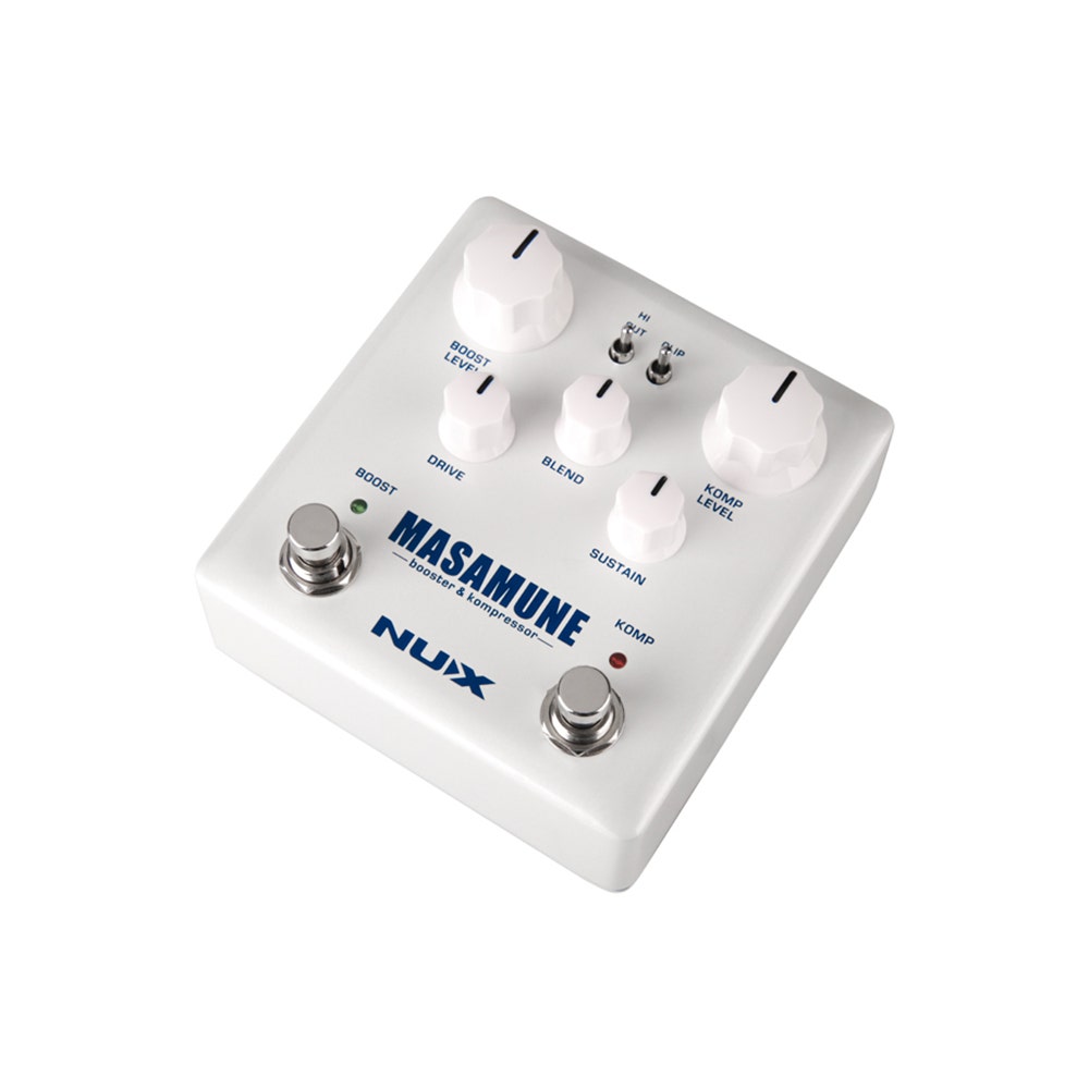 NuX Effects Masamune NBK-5 Boost and Compressor Guitar Effects Pedal
