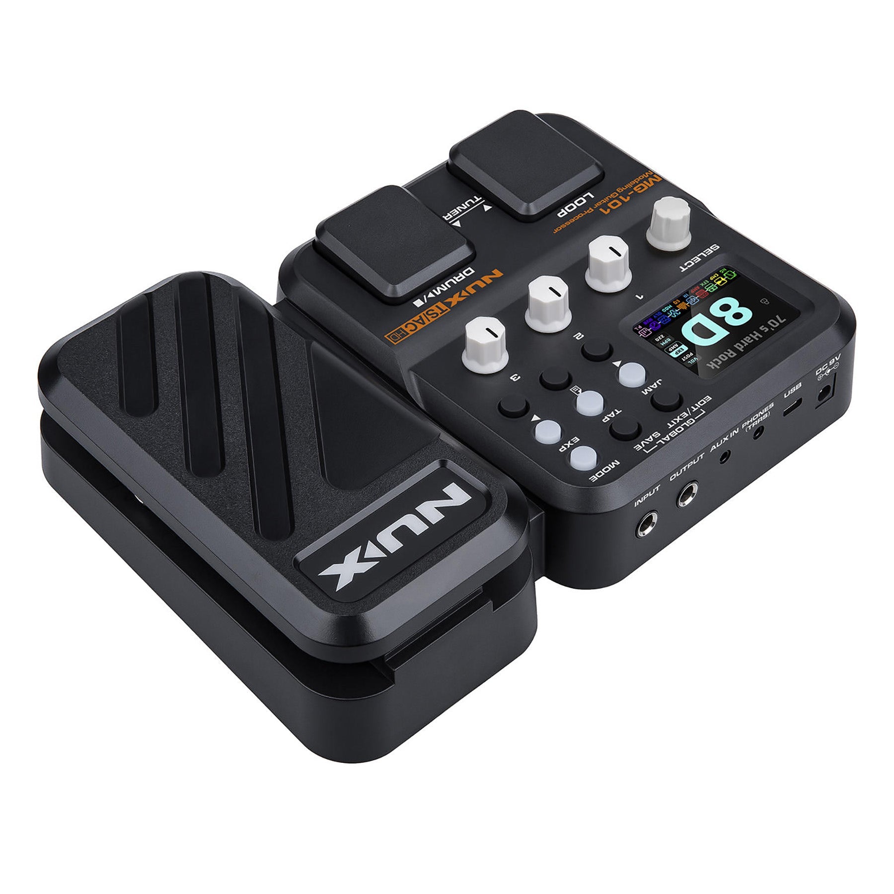 NuX MG-101 Entry-Level Guitar Amp / Cab / Effect Modeling Processor Pedal