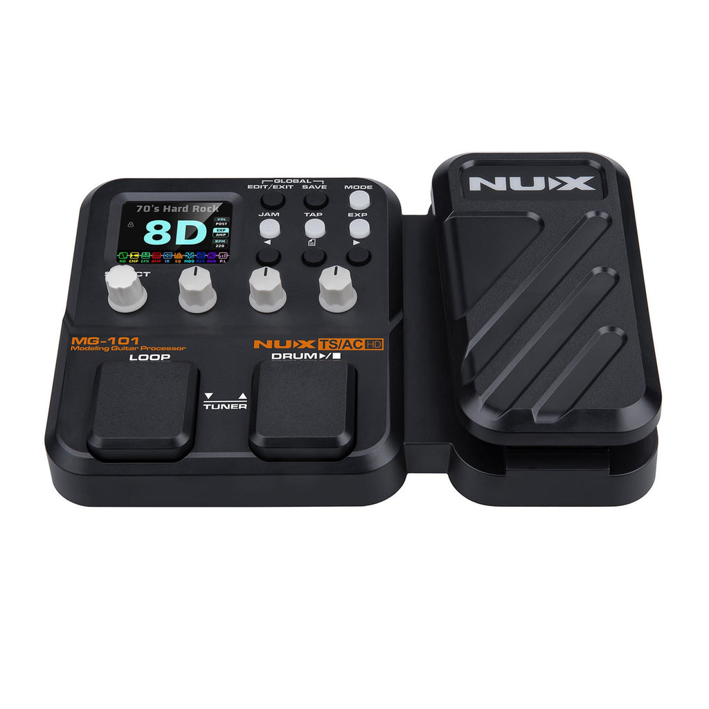 NuX MG-101 Entry-Level Guitar Amp / Cab / Effect Modeling Processor Pedal